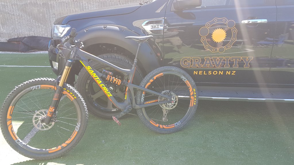 Perfect trail bike for Nelson