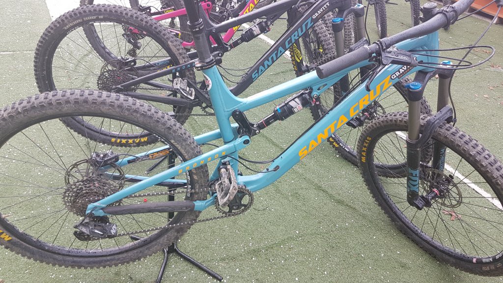 Fleet renovation Ex rental Santa Cruz Bronson s now available to